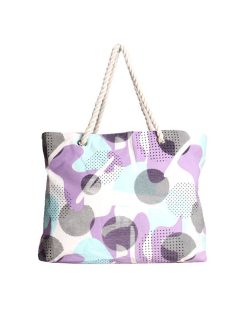Helio Ferretti Maxi Tote Bag Abstract