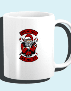 κουπα με print santa squat